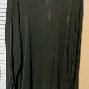 Polo by Ralph Lauren Green Zip Up Shirt